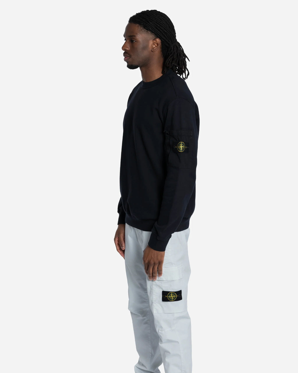 Sweatshirt Ras-du-Cou Bleu Marine