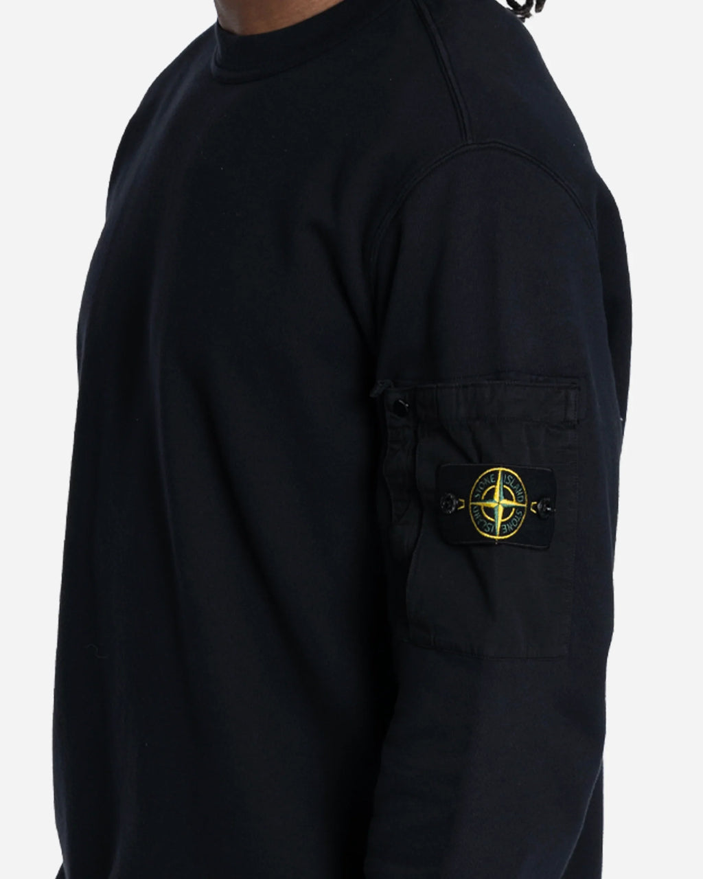 Sweatshirt Ras-du-Cou Bleu Marine