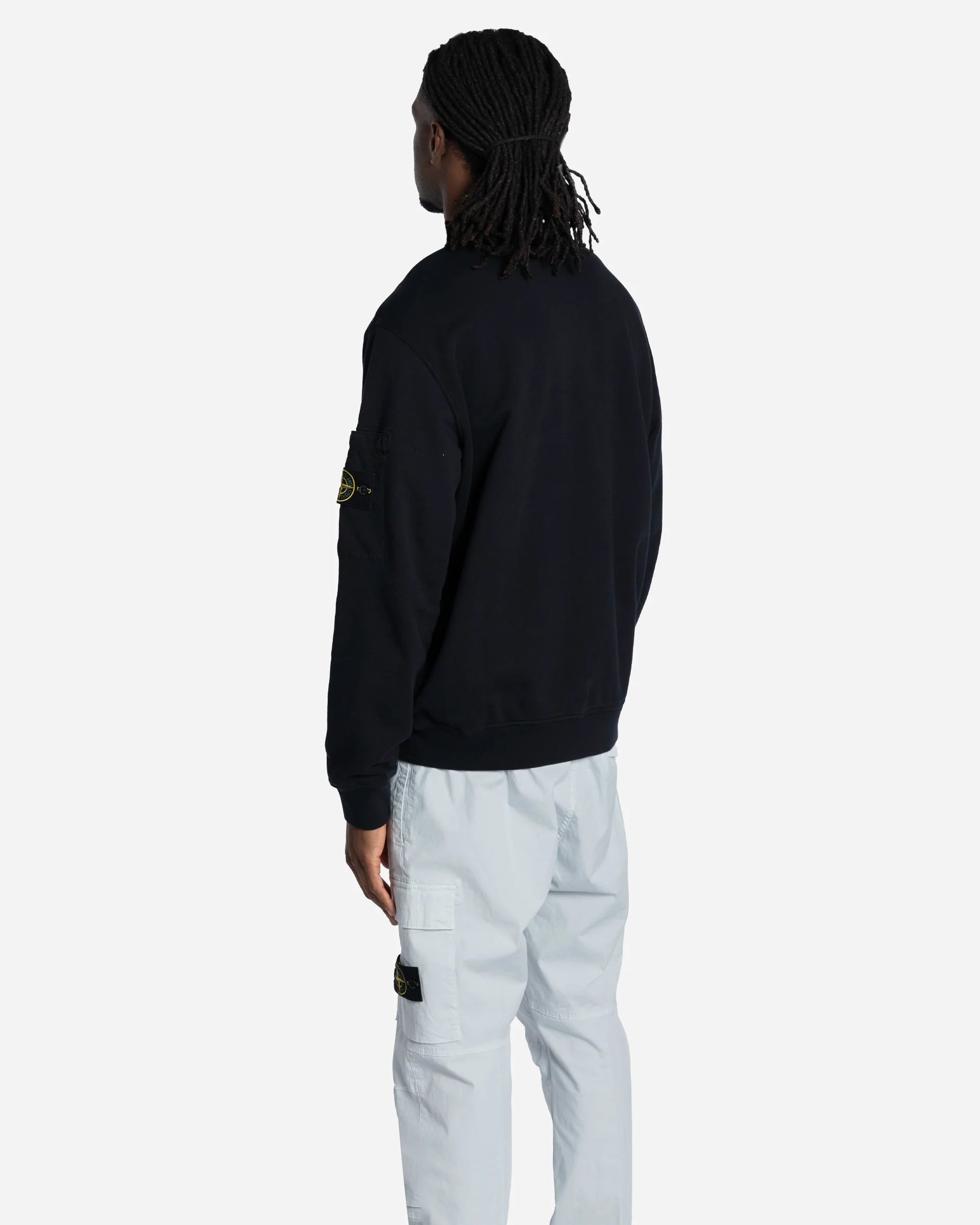 Sweatshirt Ras-du-Cou Bleu Marine