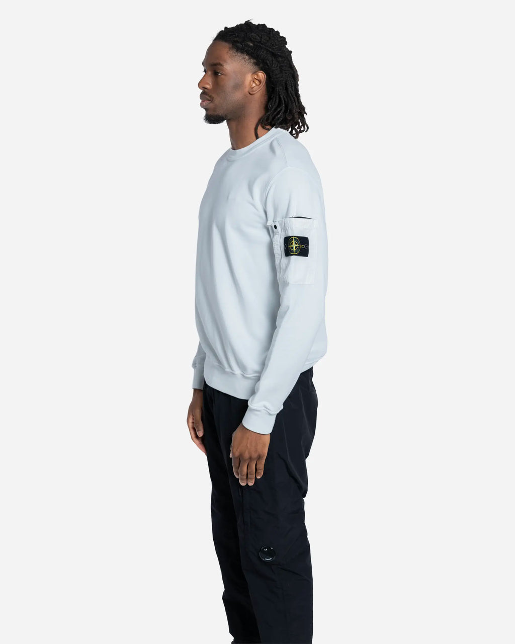 Sweatshirt Ras-du-Cou Sky Blue
