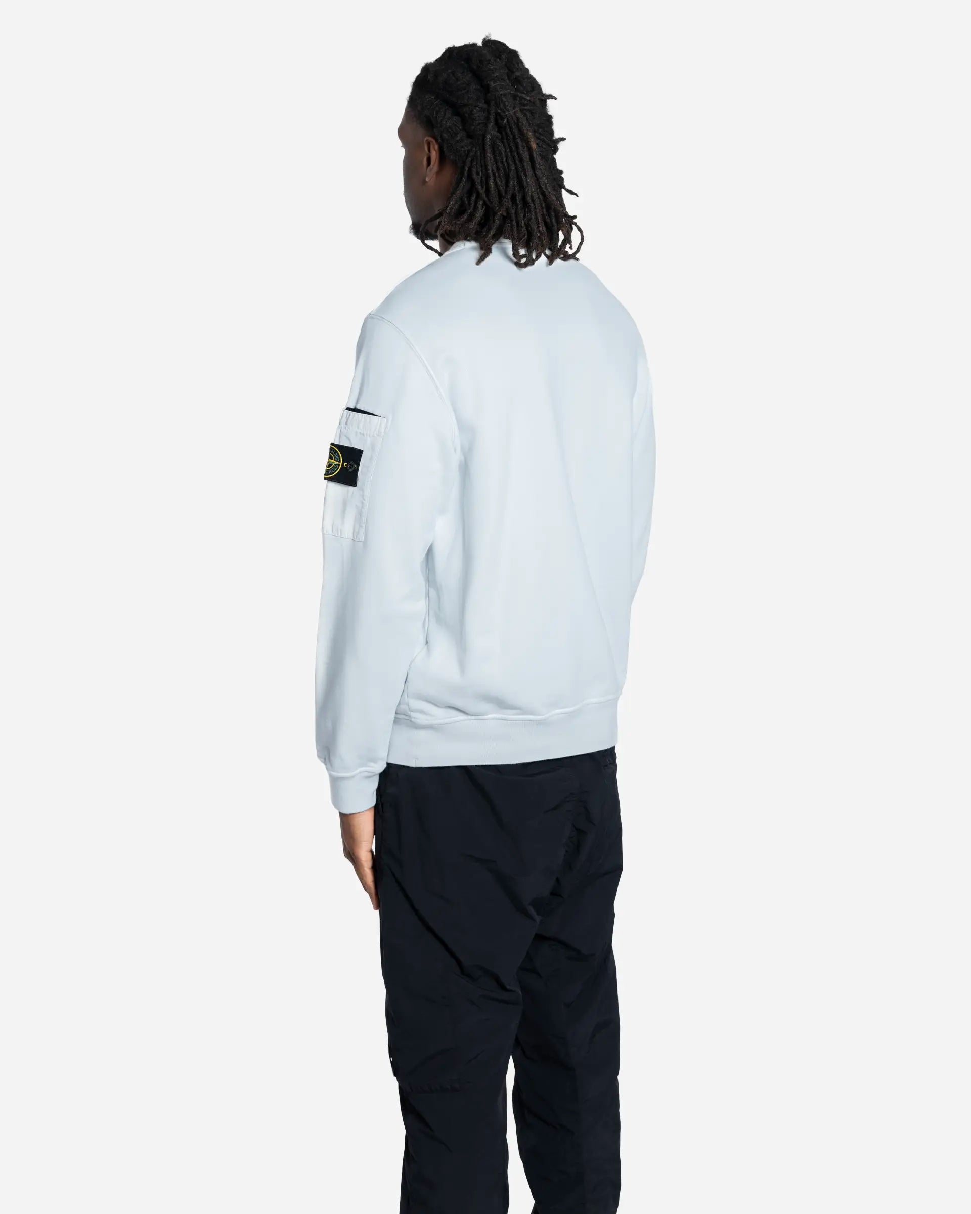 Sweatshirt Ras-du-Cou Sky Blue