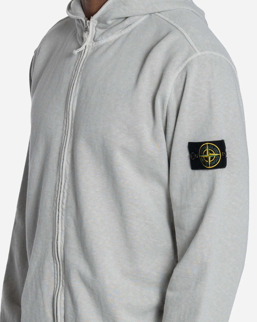 Sweatshirt Zippé Pearl Grey