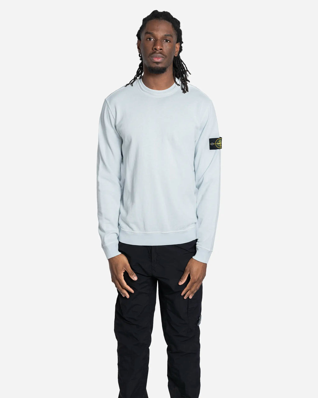 Sweat-shirt Ras-du-cou Sky Blue