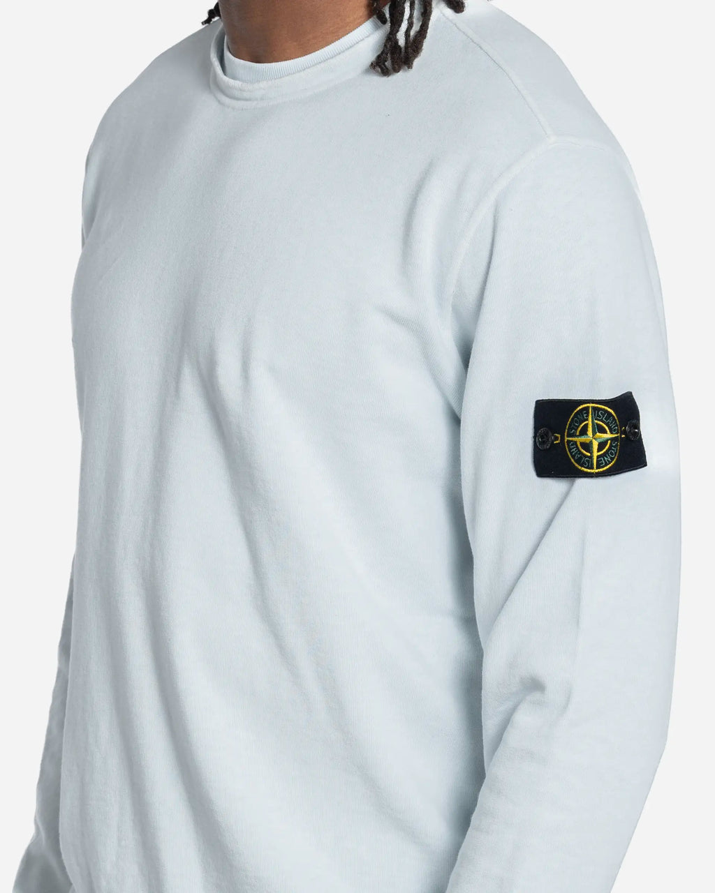 Sweat-shirt Ras-du-cou Sky Blue