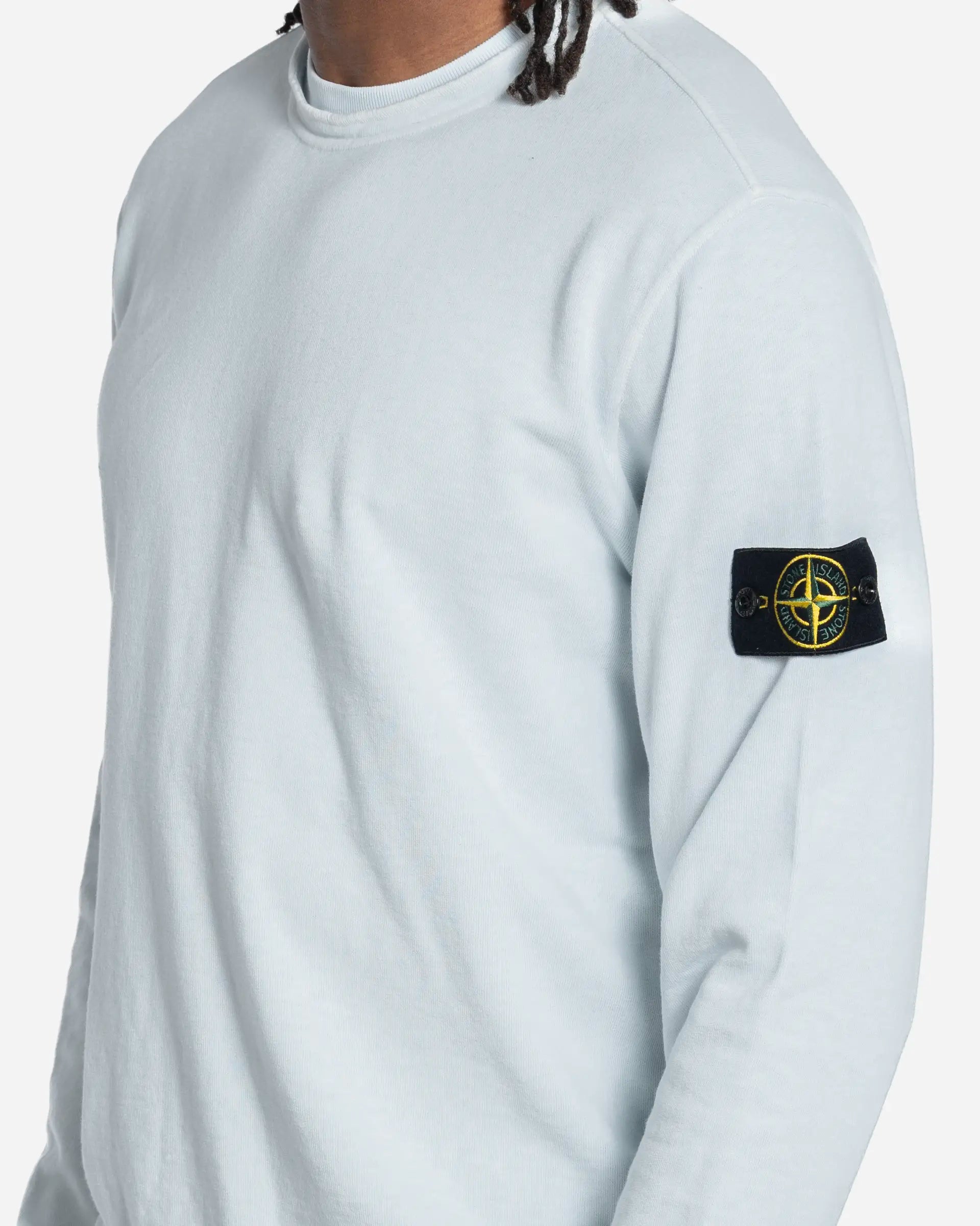 Sweat-shirt Ras-du-cou Sky Blue