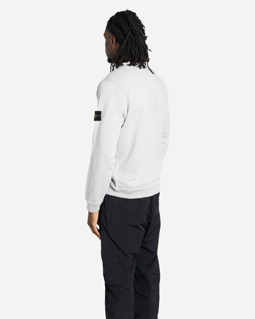 Sweat-shirt Ras-du-cou Pearl Grey