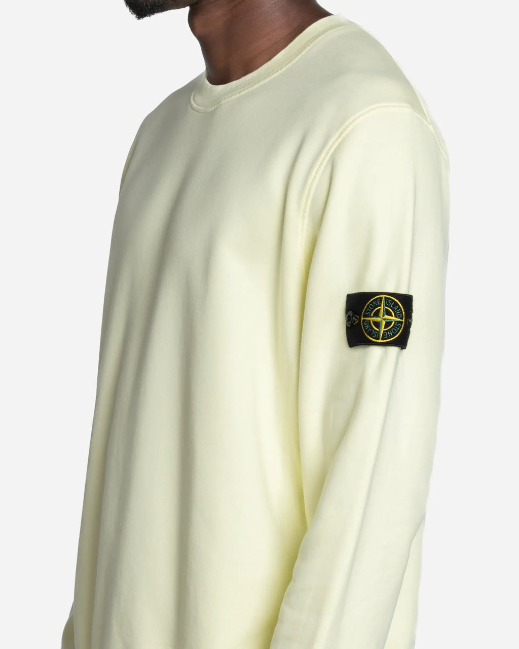 Sweatshirt Ras-du-Cou Pastel Yellow