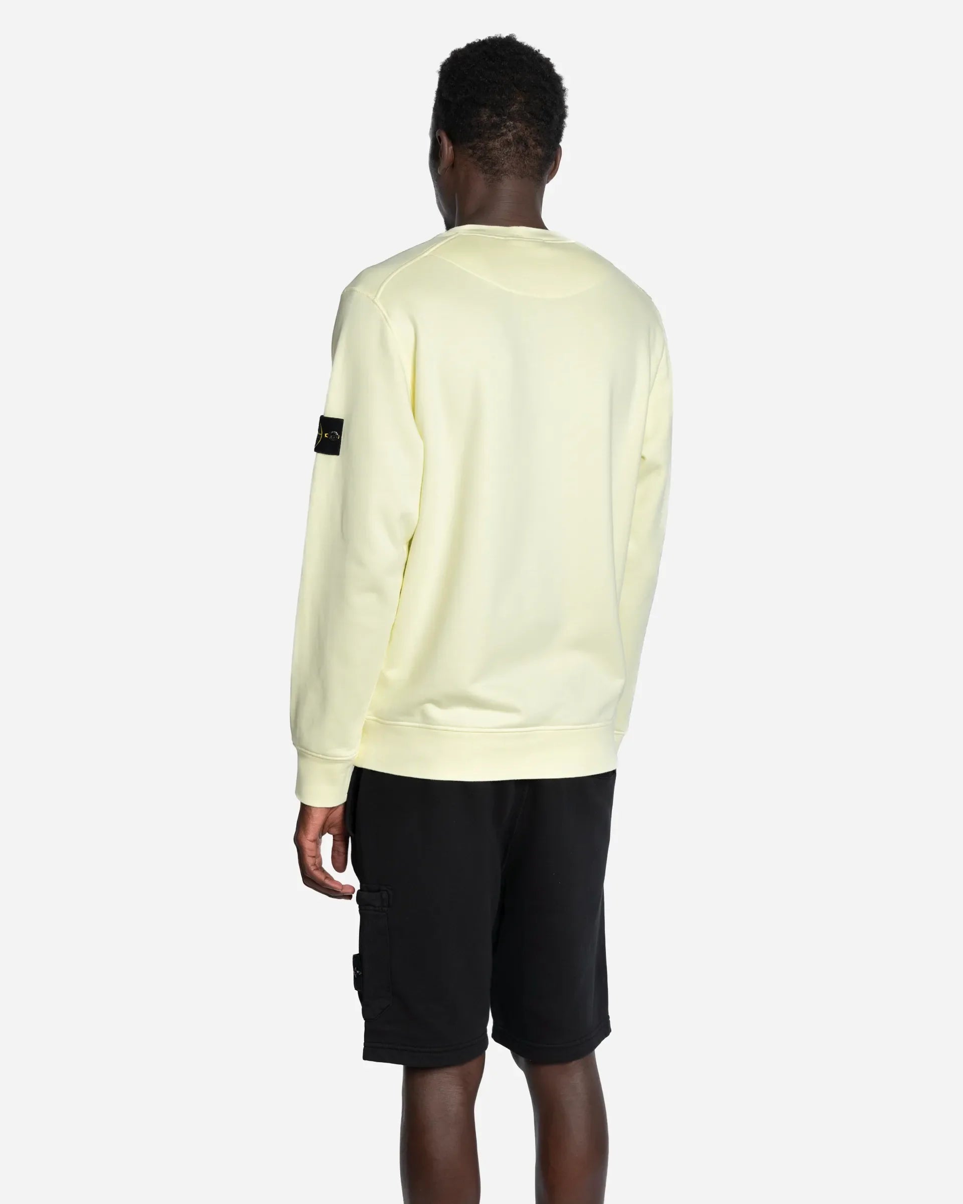 Sweatshirt Ras-du-Cou Pastel Yellow