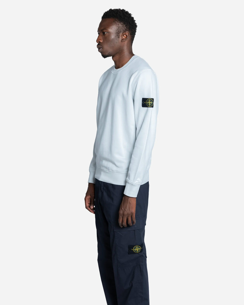 Sweatshirt Ras-du-Cou Bleu Ciel