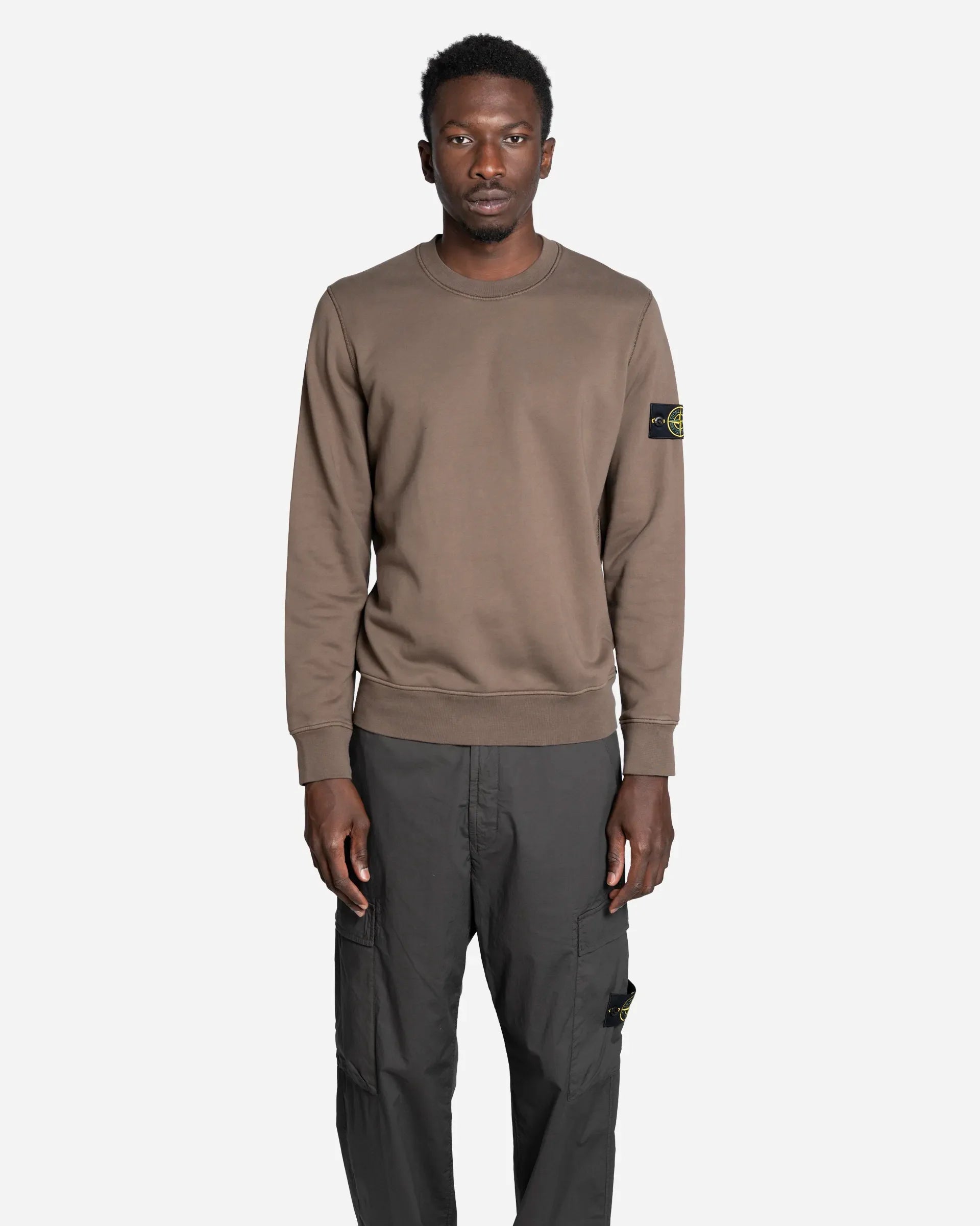 Sweatshirt Ras-du-Cou Umber