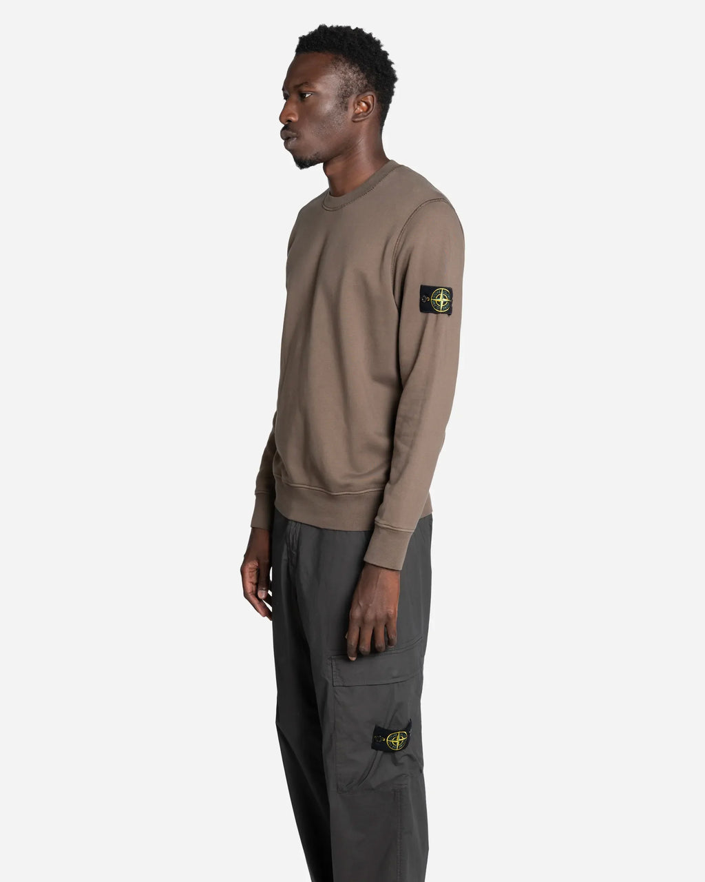 Sweatshirt Ras-du-Cou Umber