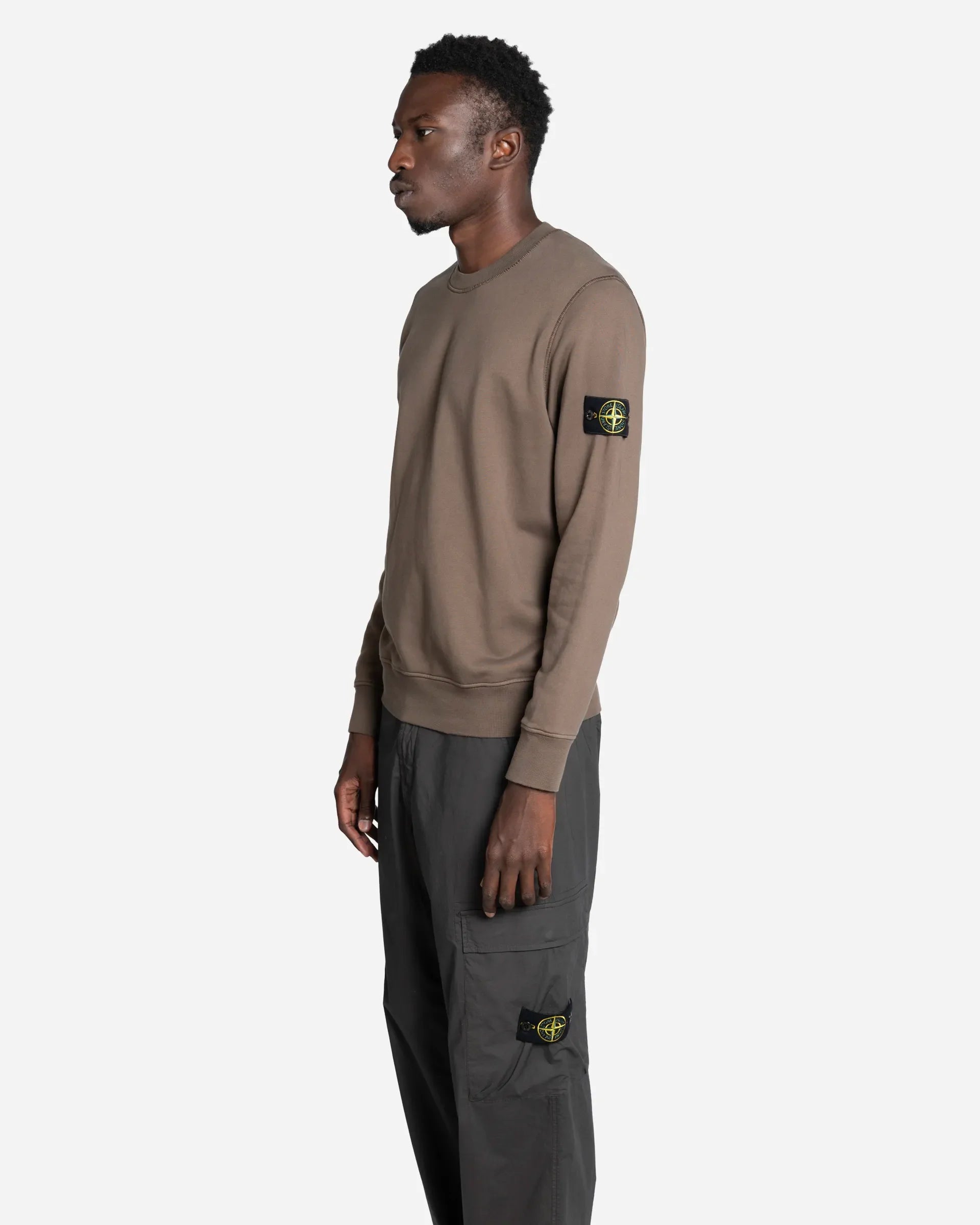 Sweatshirt Ras-du-Cou Umber
