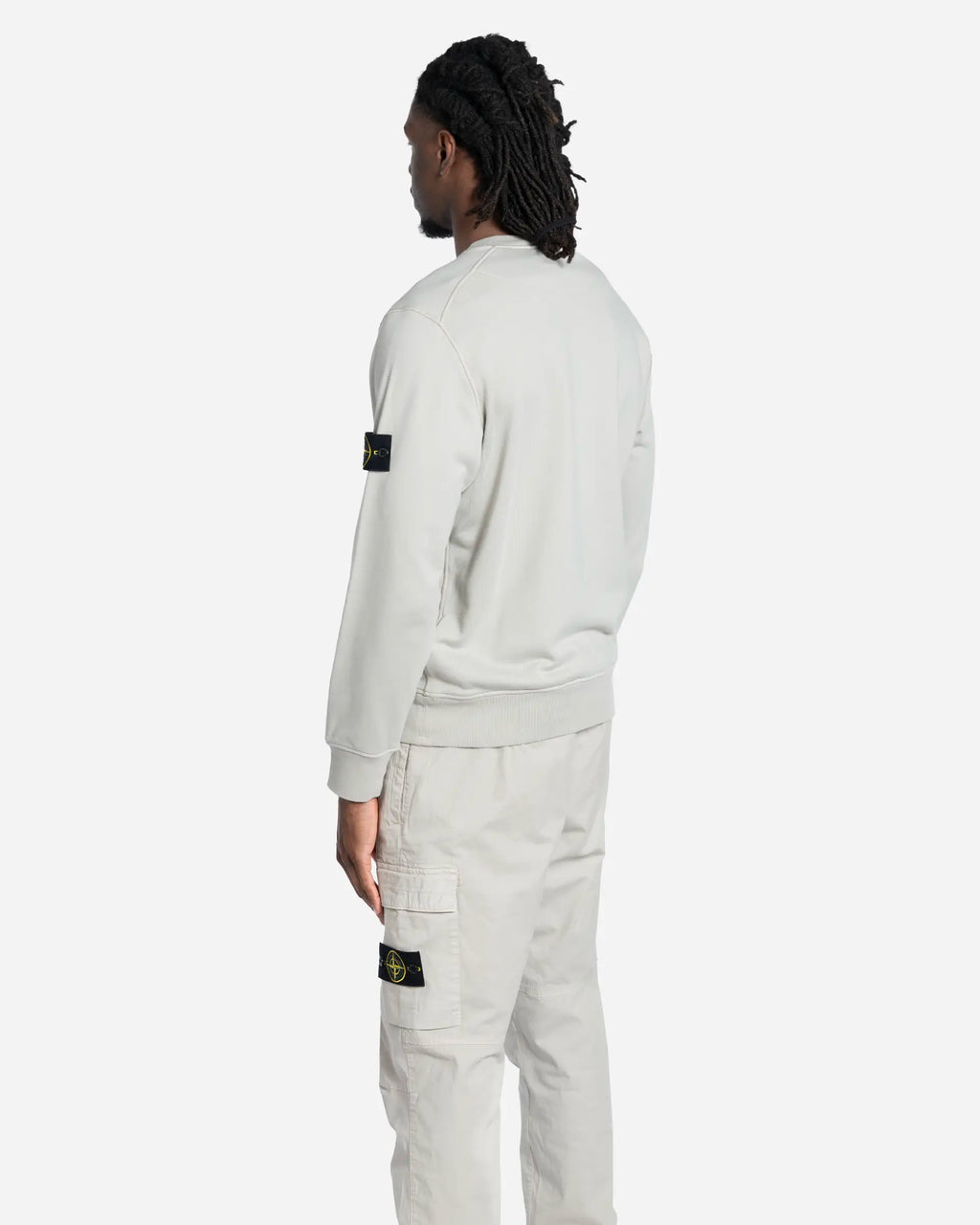 Sweatshirt Ras-du-Cou Pearl Grey