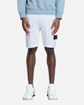 Bermuda en Molleton de Coton Bio Blanc
