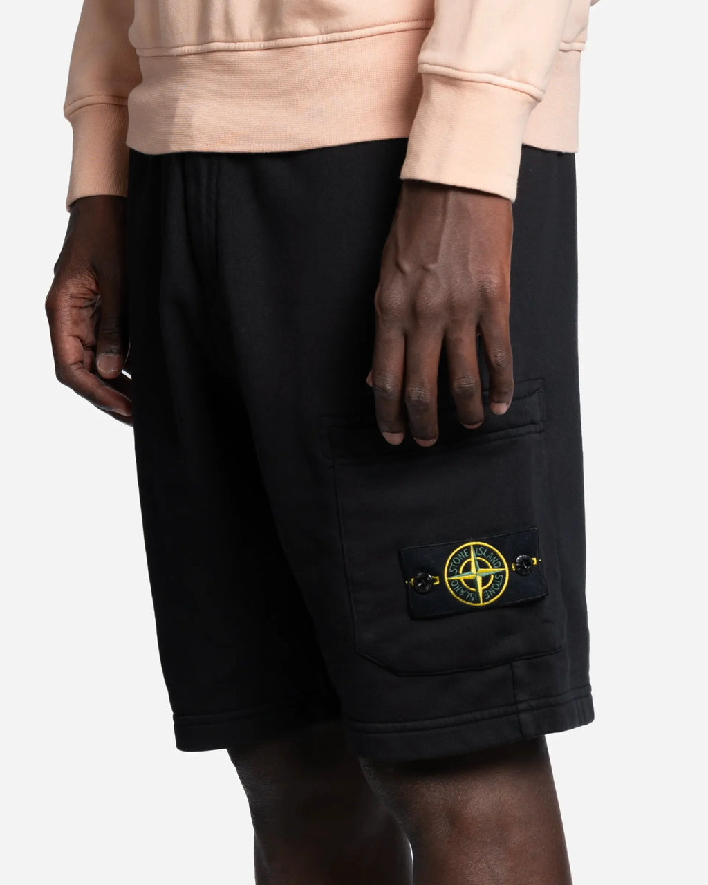Short de Jogging en Molleton Black