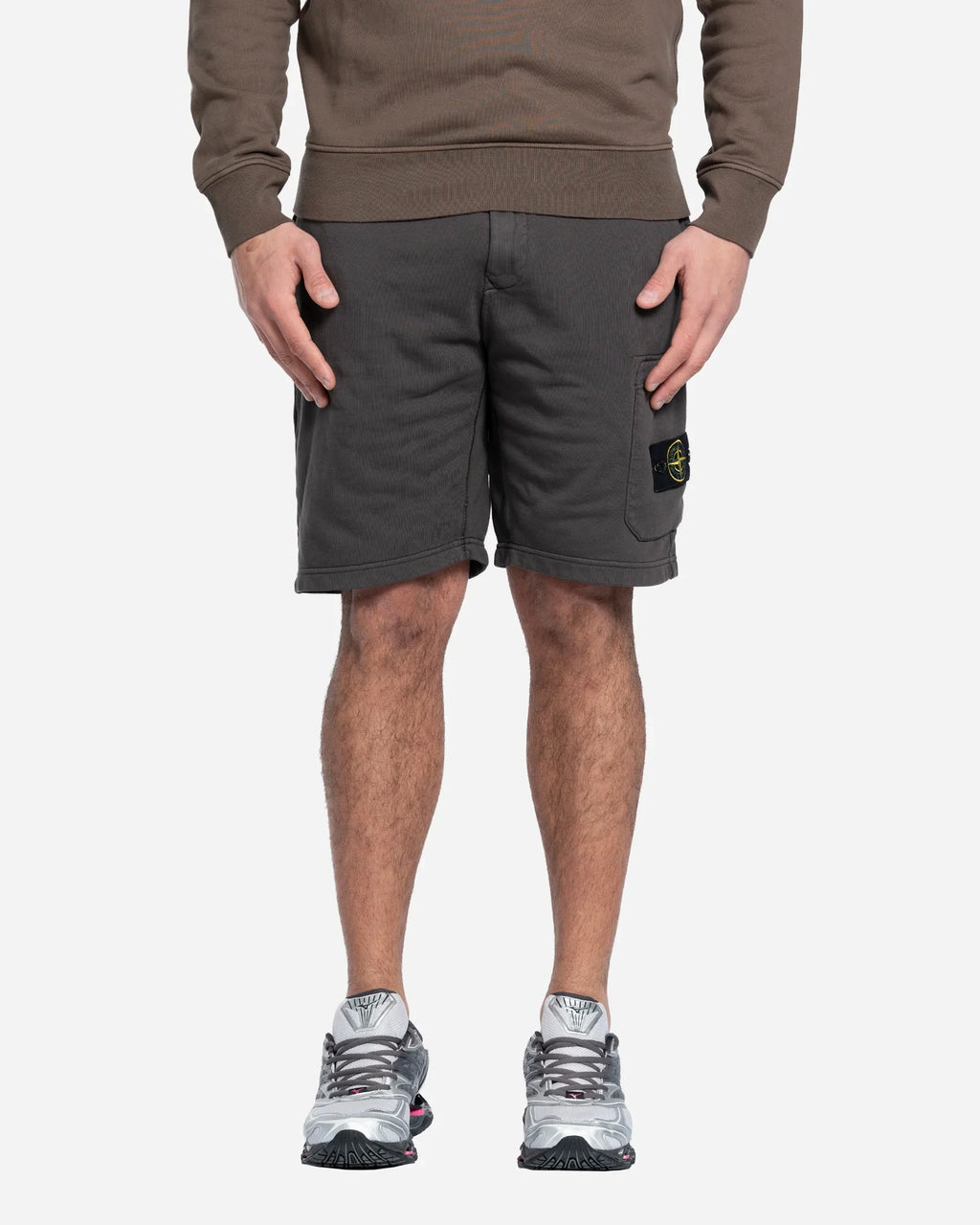 Bermuda en Molleton Charcoal