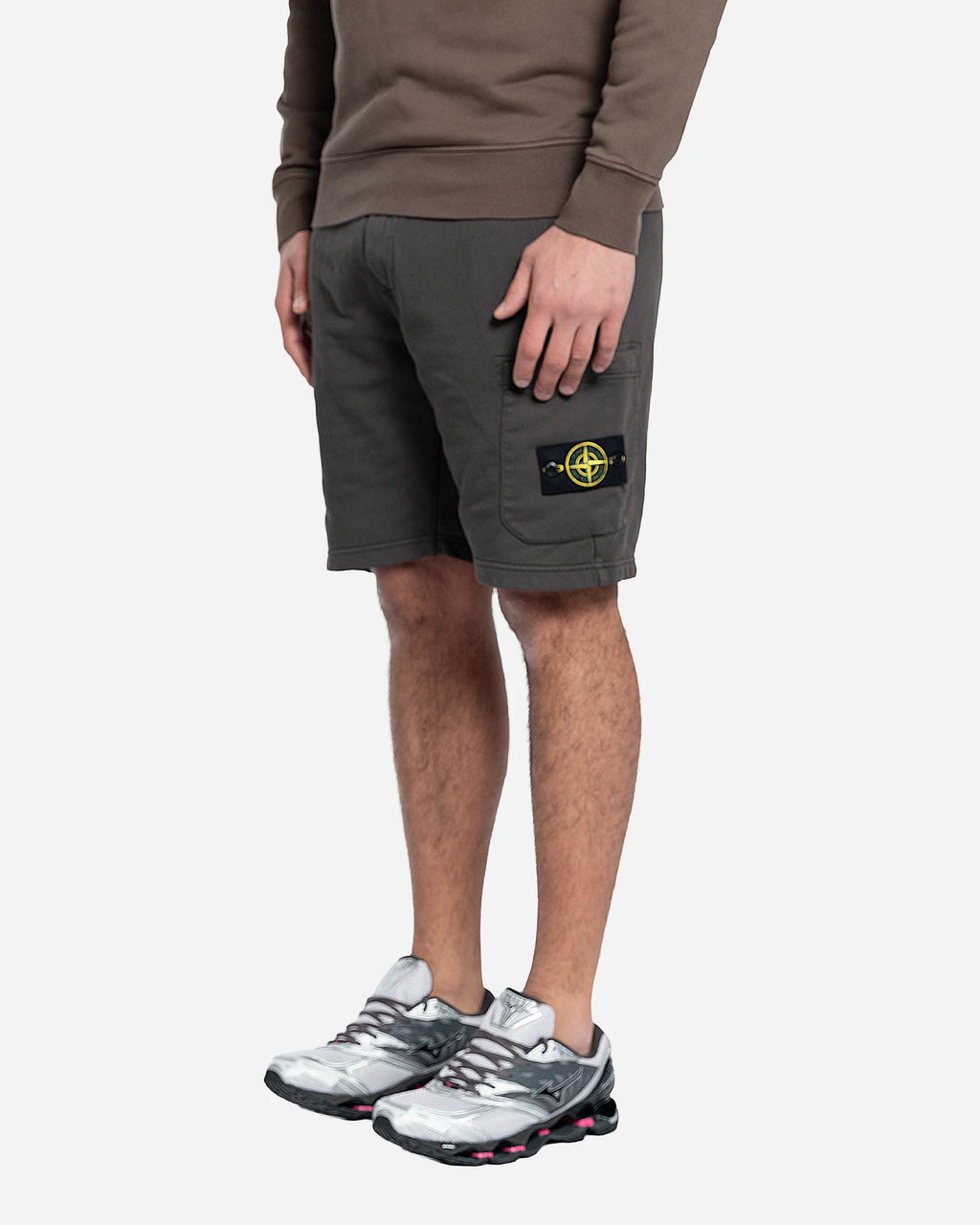 Bermuda en Molleton Charcoal