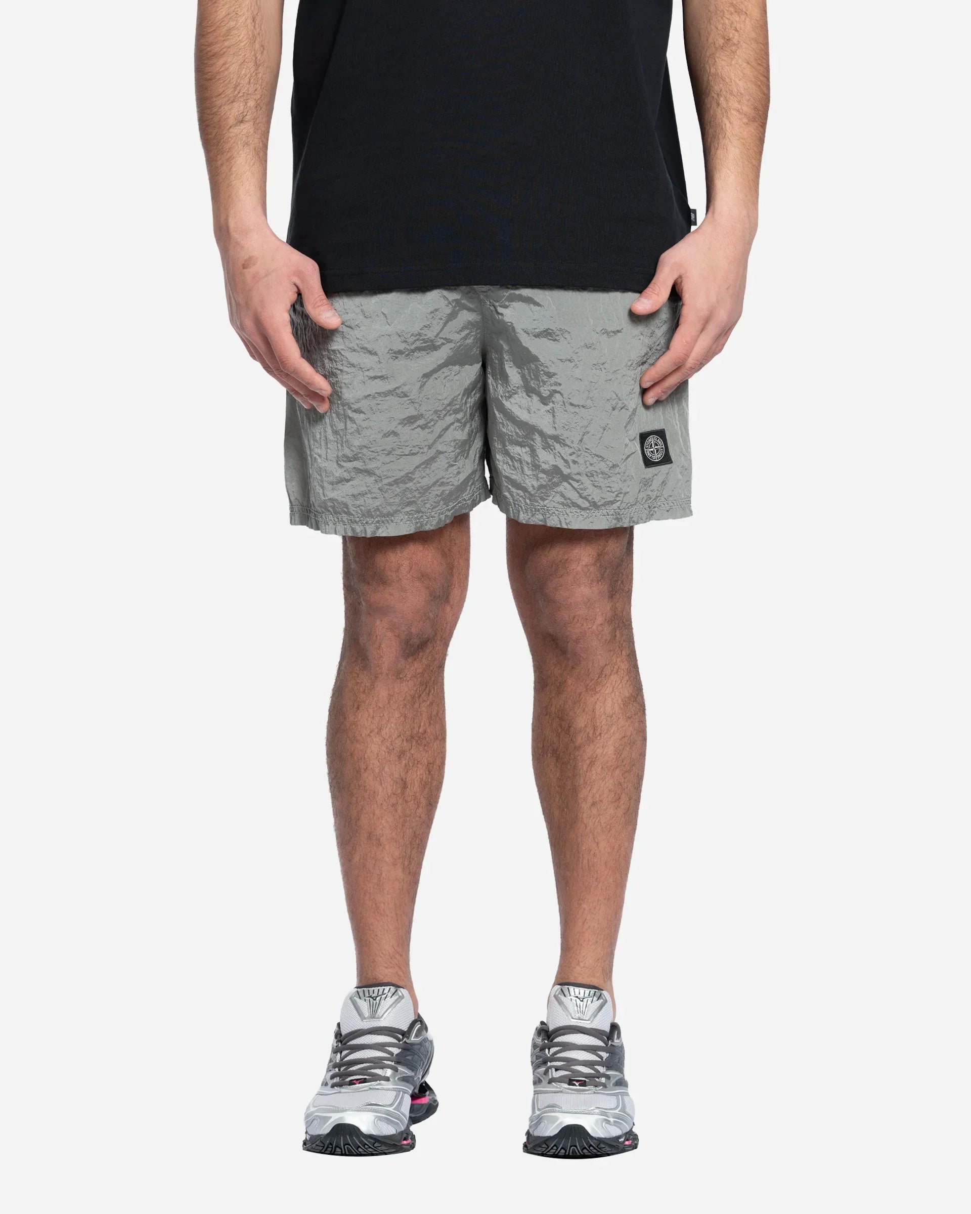 Short de Bain Mi-Long Pearl Grey