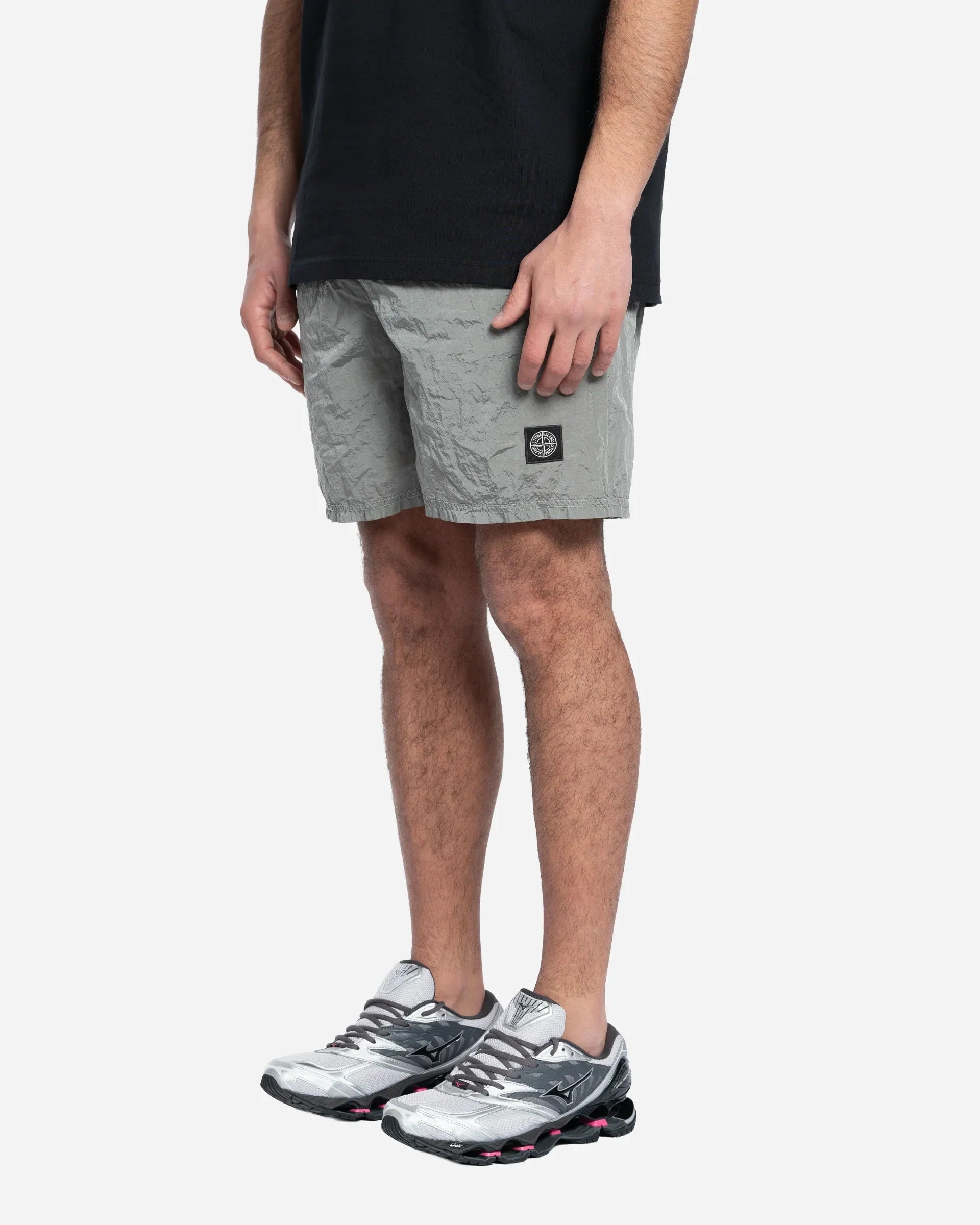 Short de Bain Mi-Long Pearl Grey