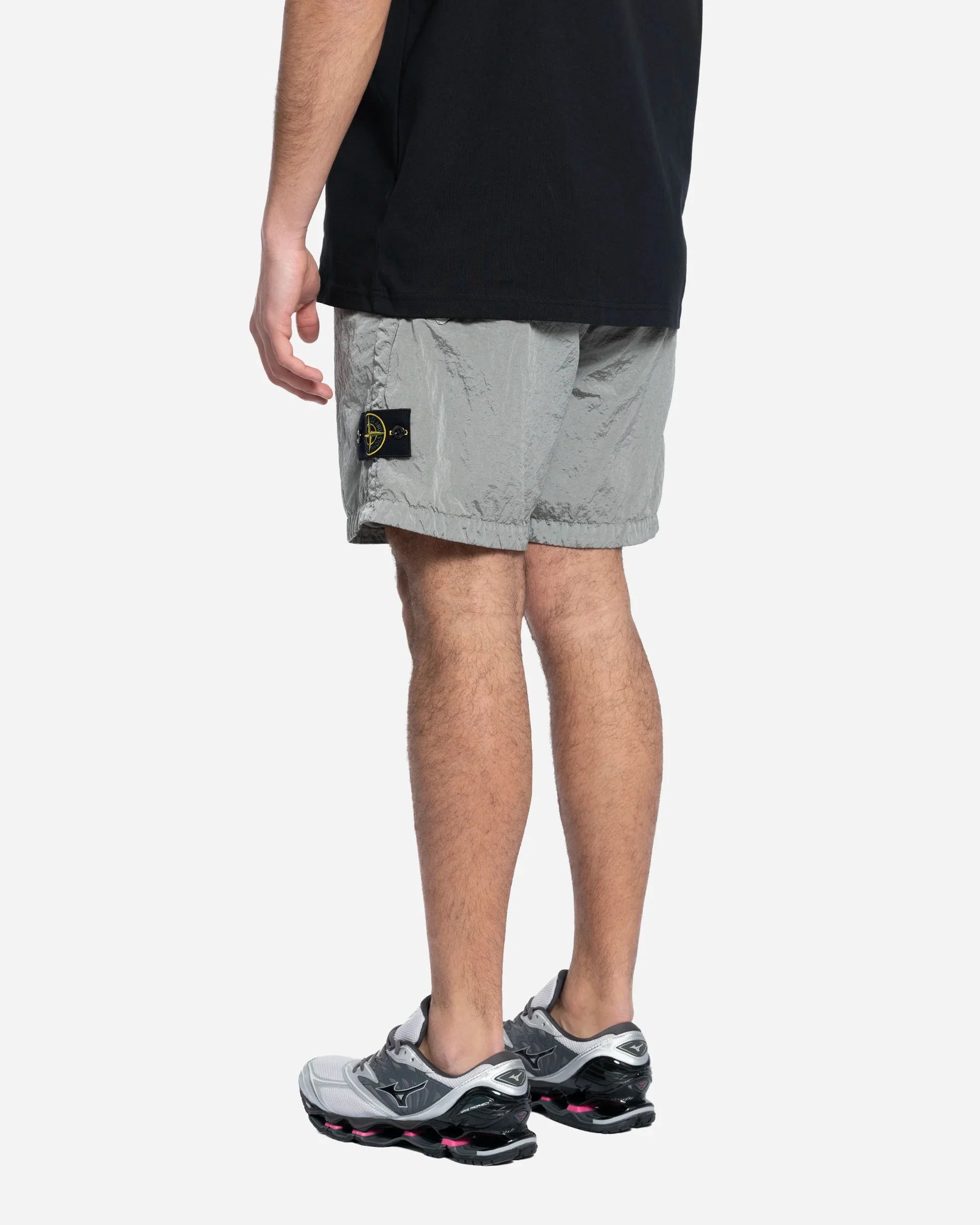 Short en Nylon Metal Pearl Grey