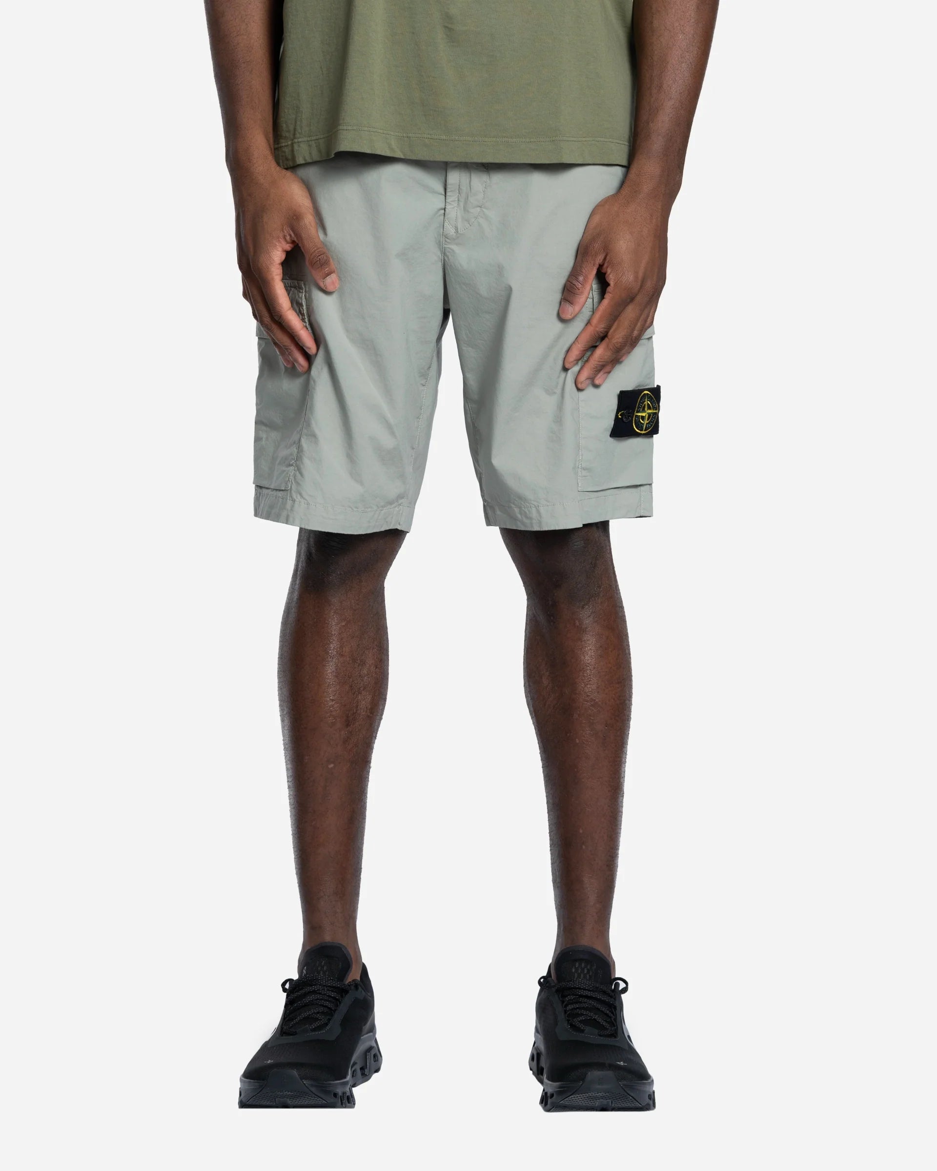 Bermuda Cargo Vert Sauge