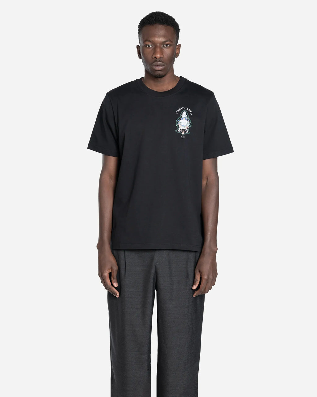 T-Shirt Hotel Emblem Noir