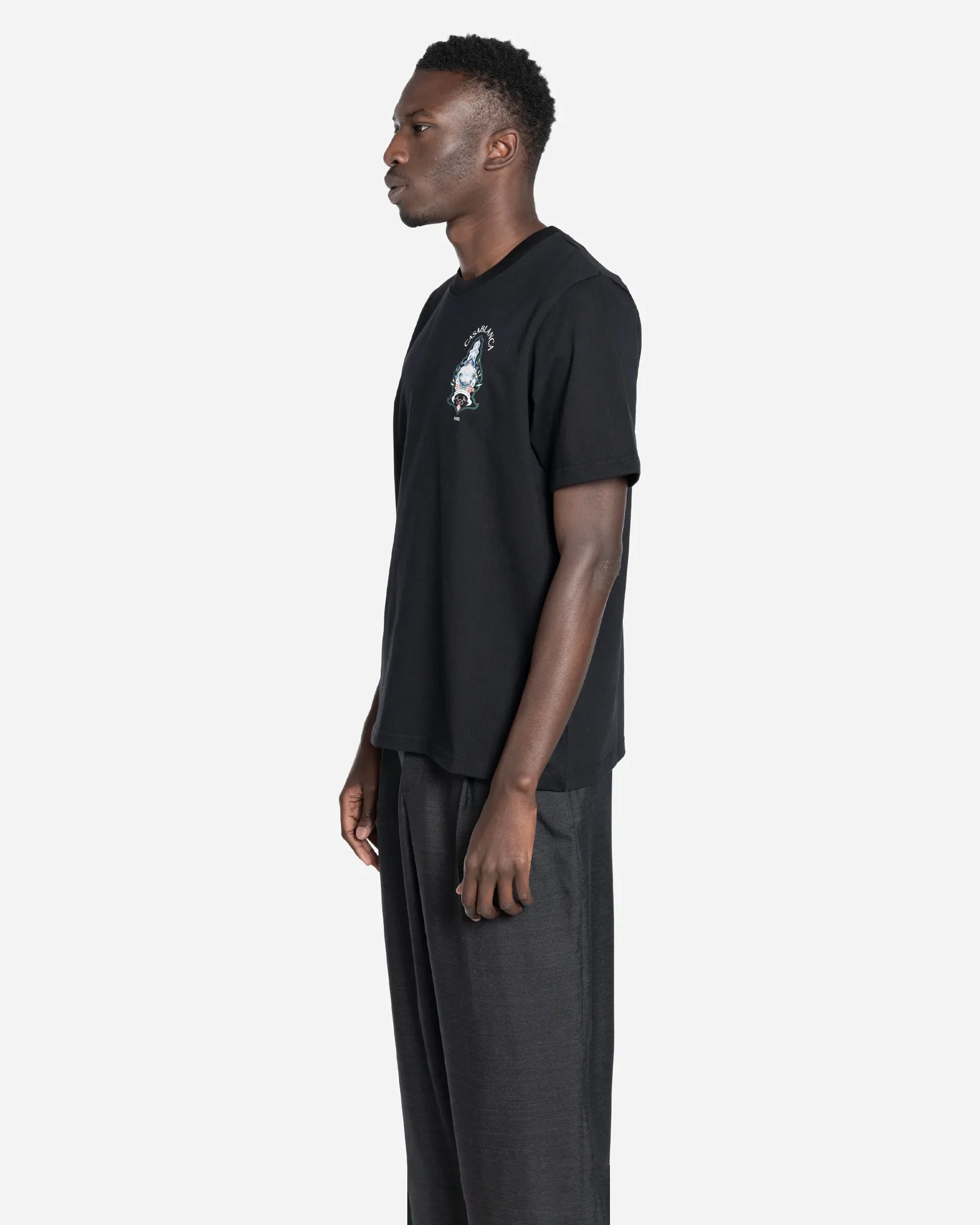 T-Shirt Hotel Emblem Noir
