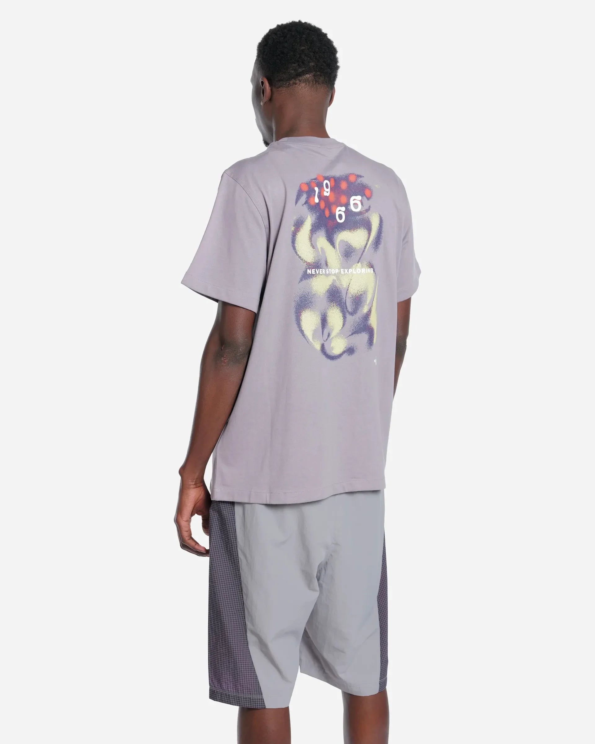 T-Shirt 1966 Motion Graphic Transcendent Grey