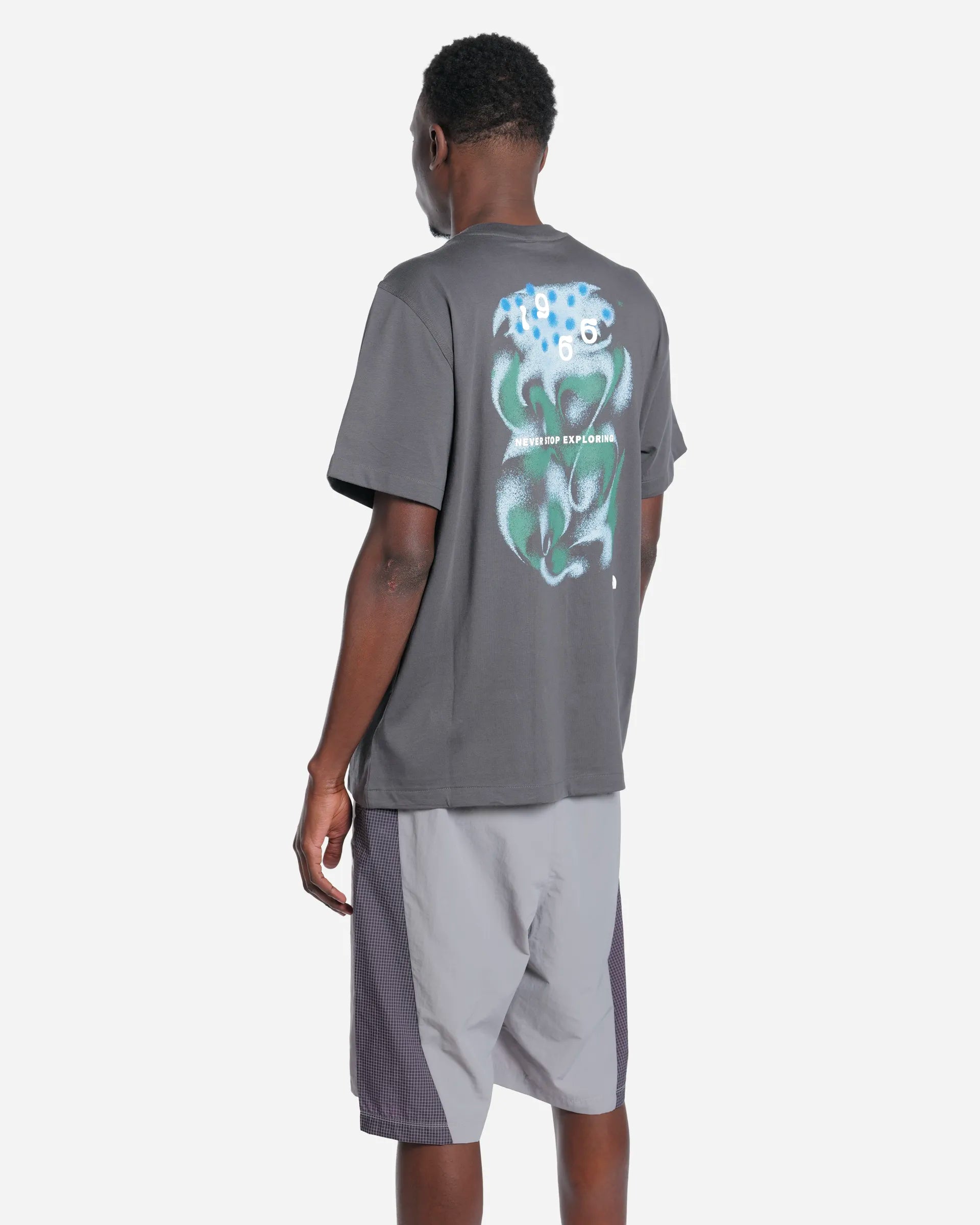 T-Shirt 1966 Motion Graphic Anthracite Grey