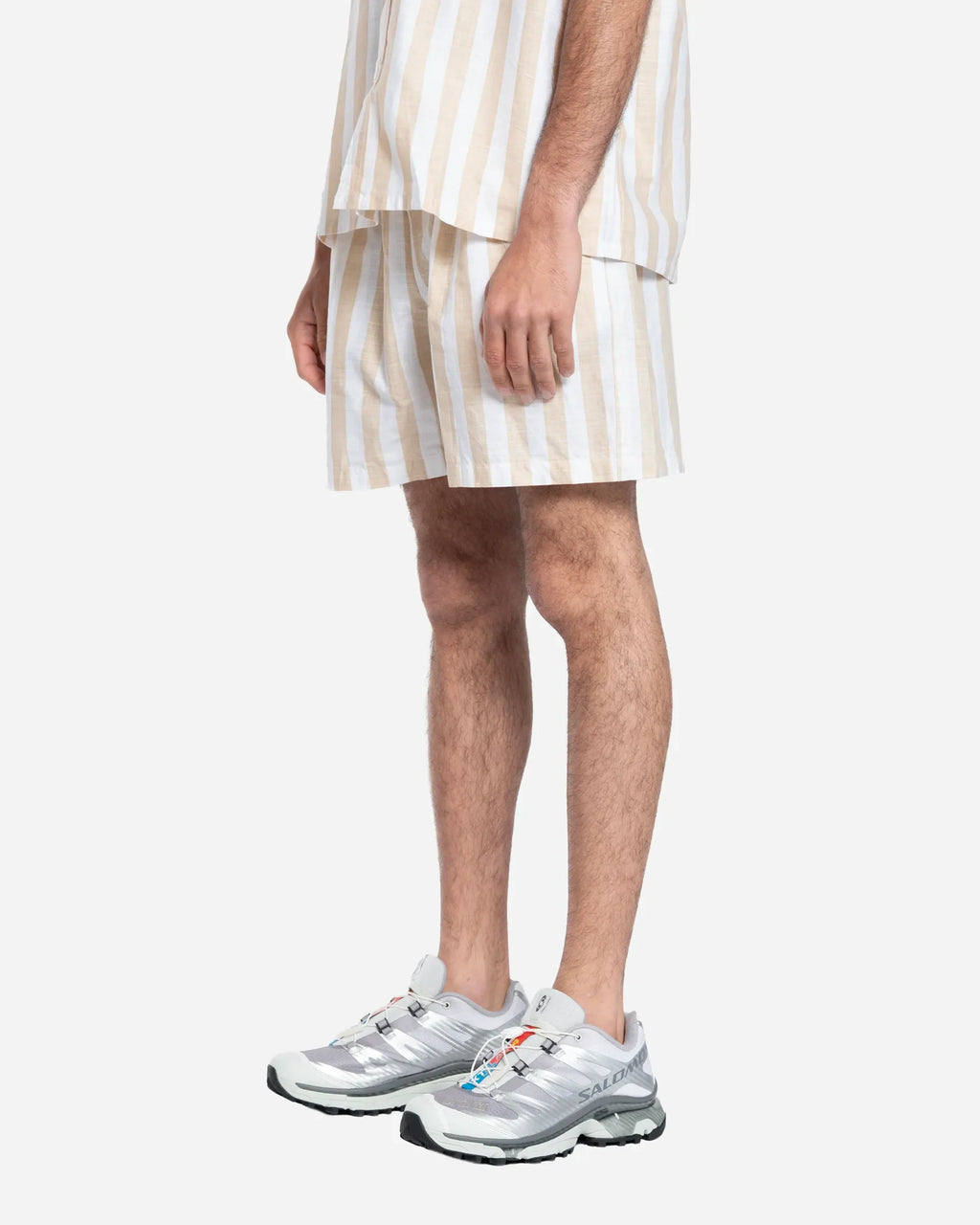 Short à Rayures Seseh Beige