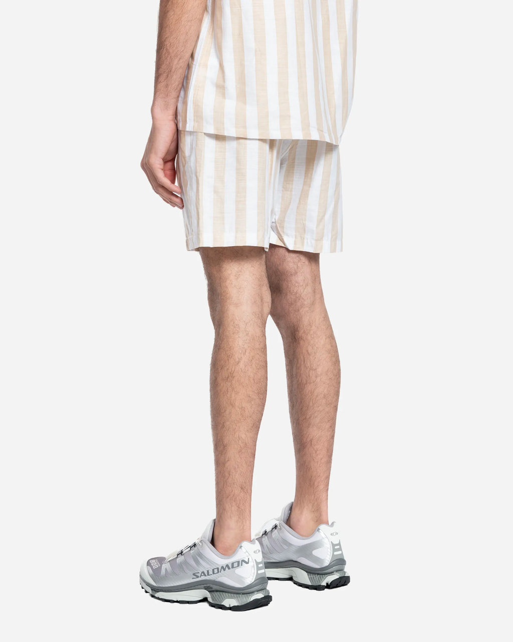 Short à Rayures Seseh Beige