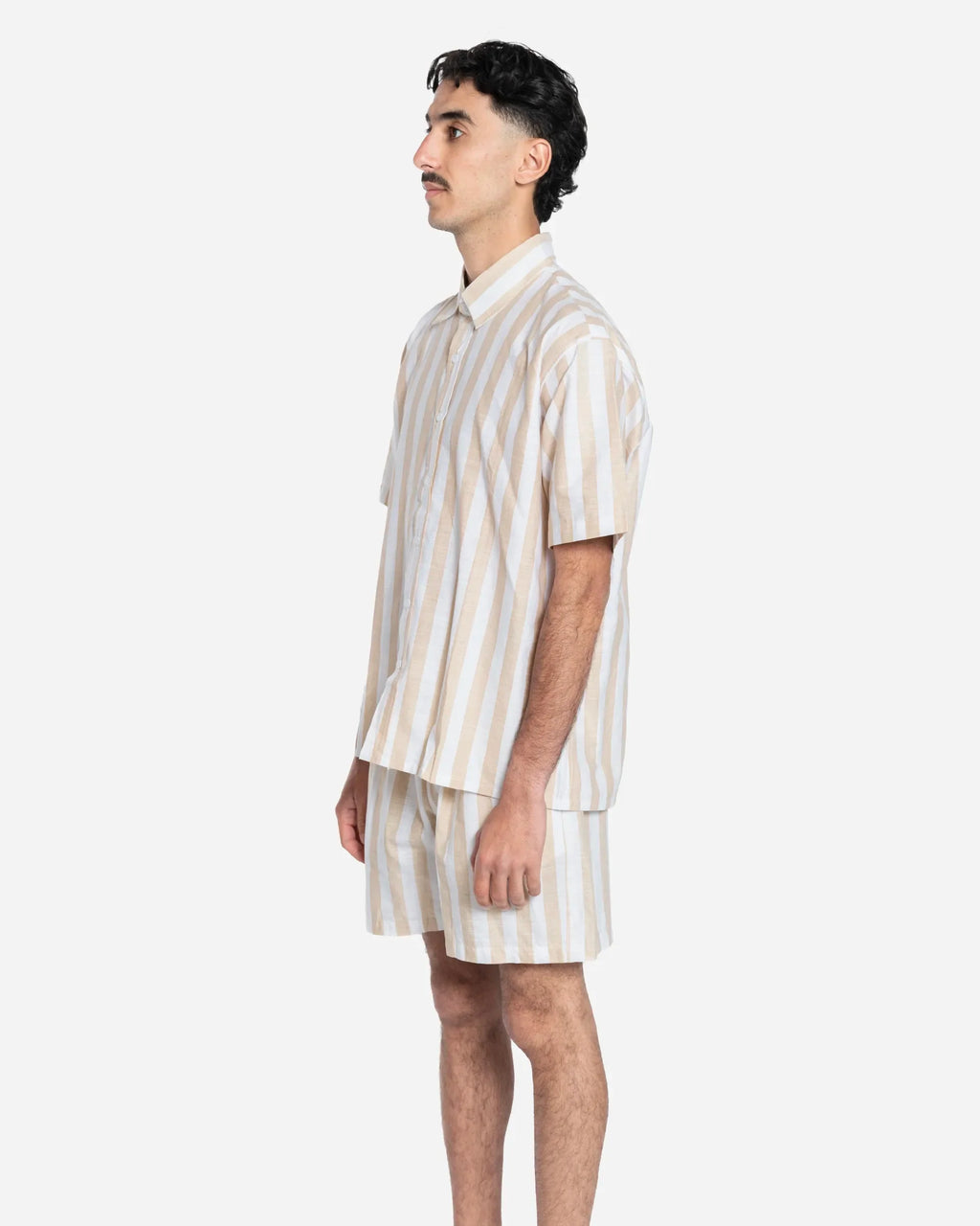 Chemise à Manches Courtes Seseh Beige