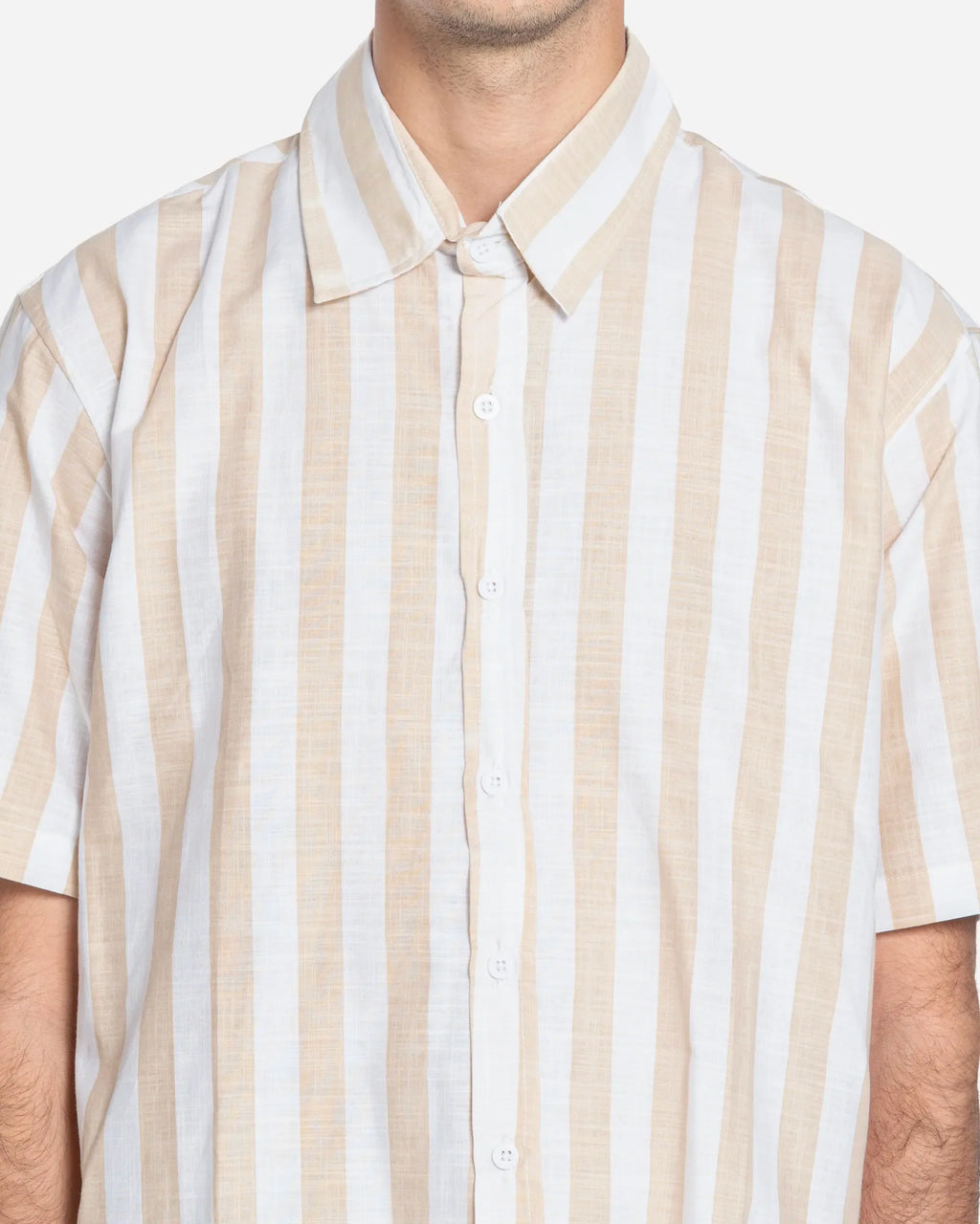 Chemise à Manches Courtes Seseh Beige