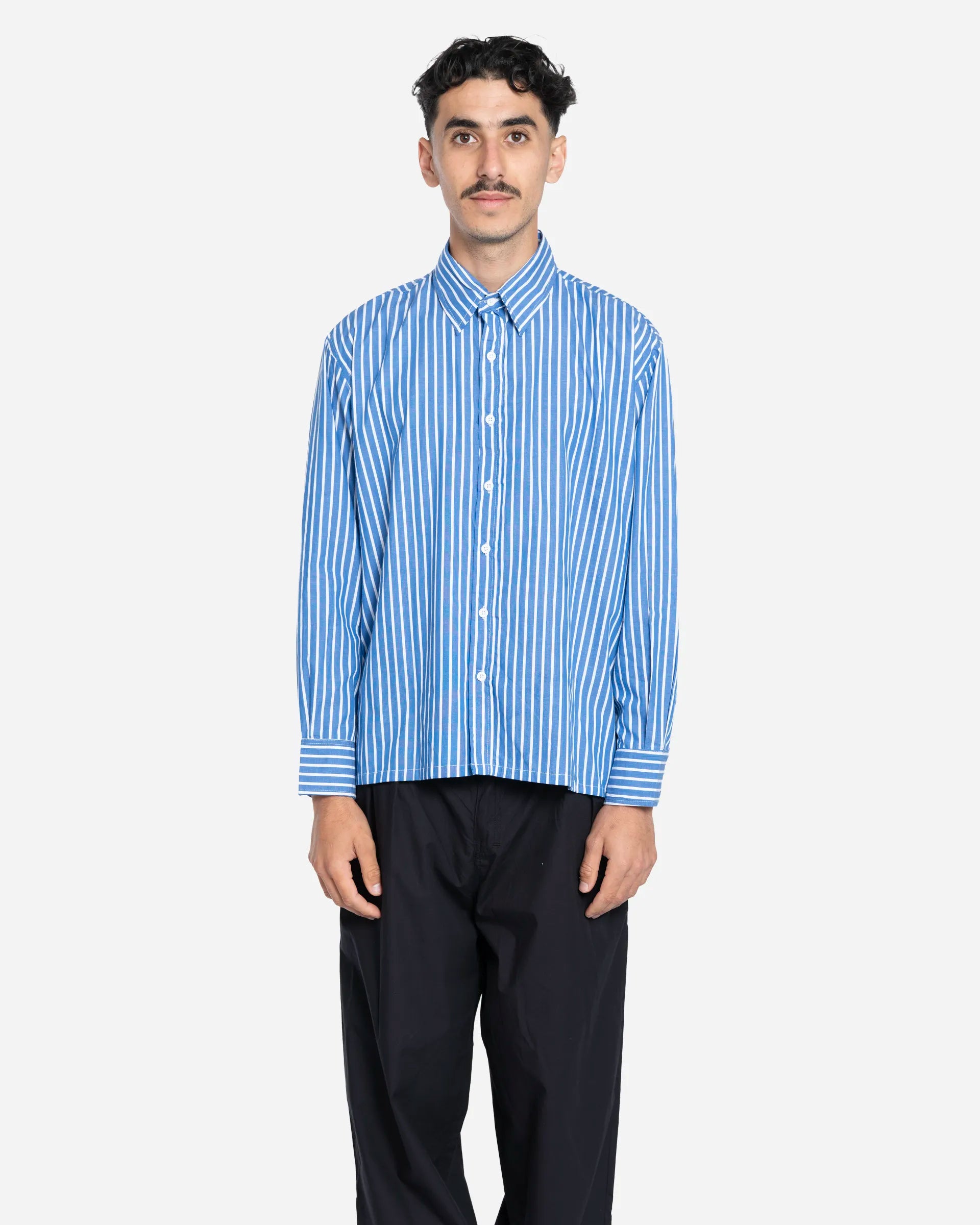 Chemise à Rayures Seseh Bleu