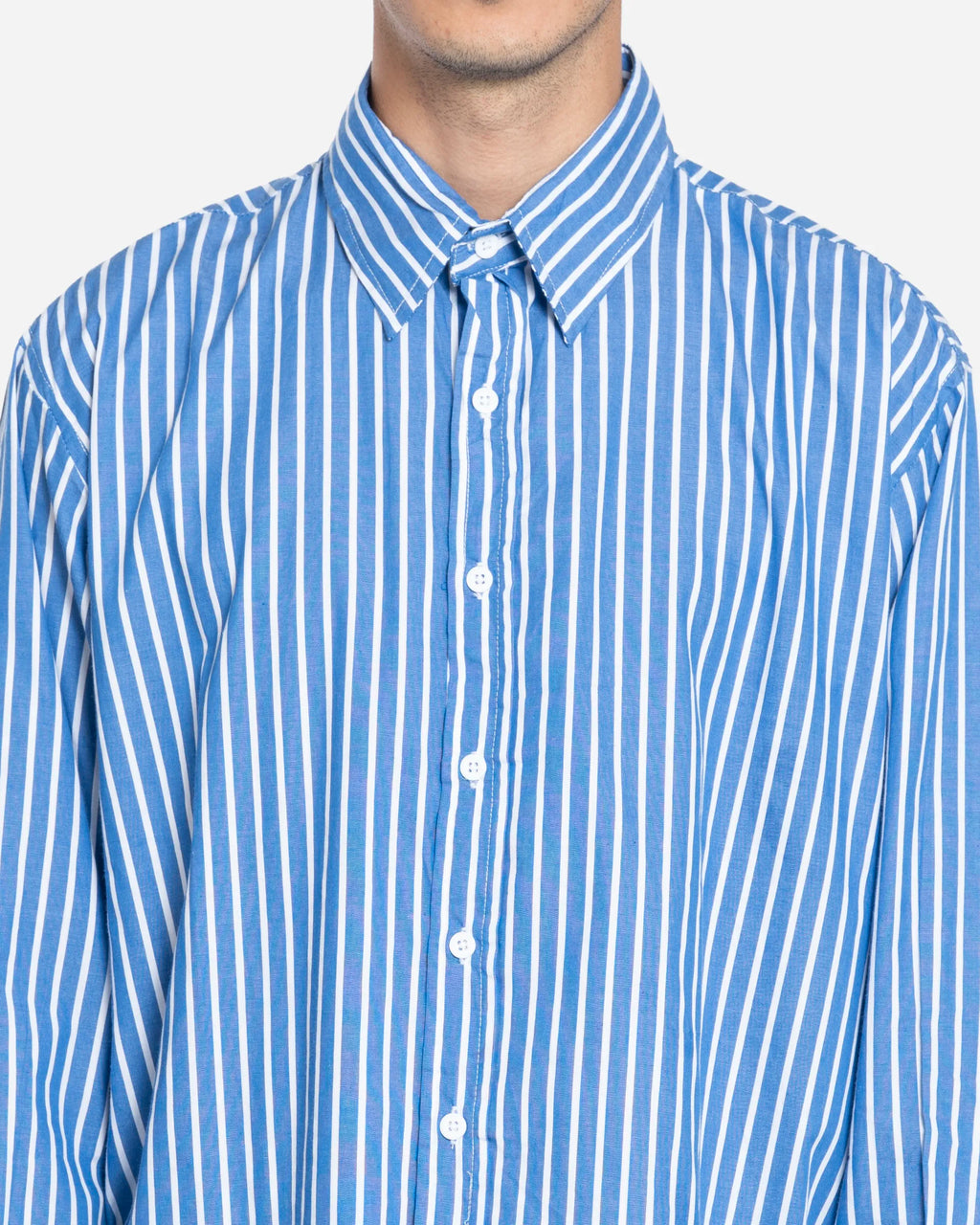 Chemise à Rayures Seseh Bleu