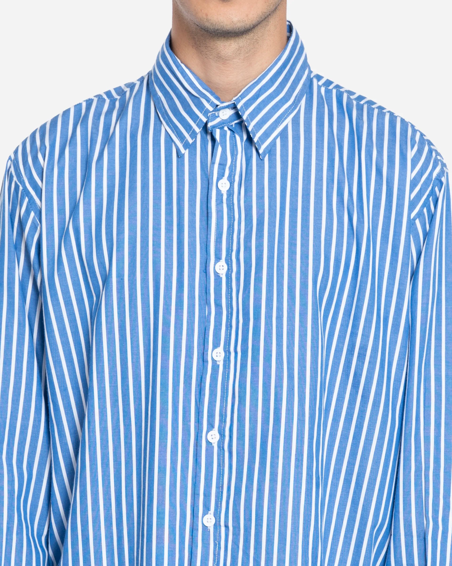 Chemise à Rayures Seseh Bleu