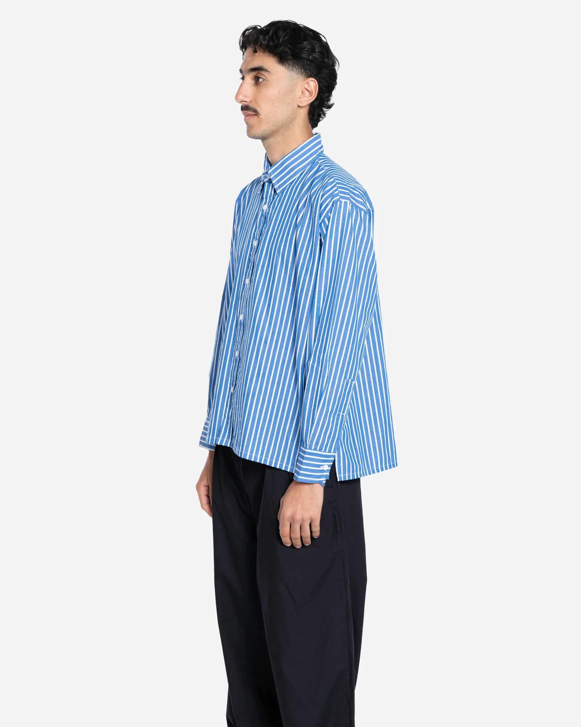 Chemise à Rayures Seseh Bleu