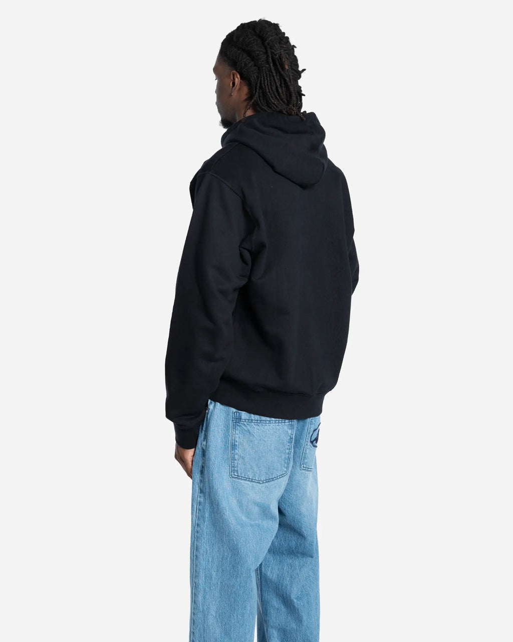 Sweat à Capuche Zippé avec Logo Cercle