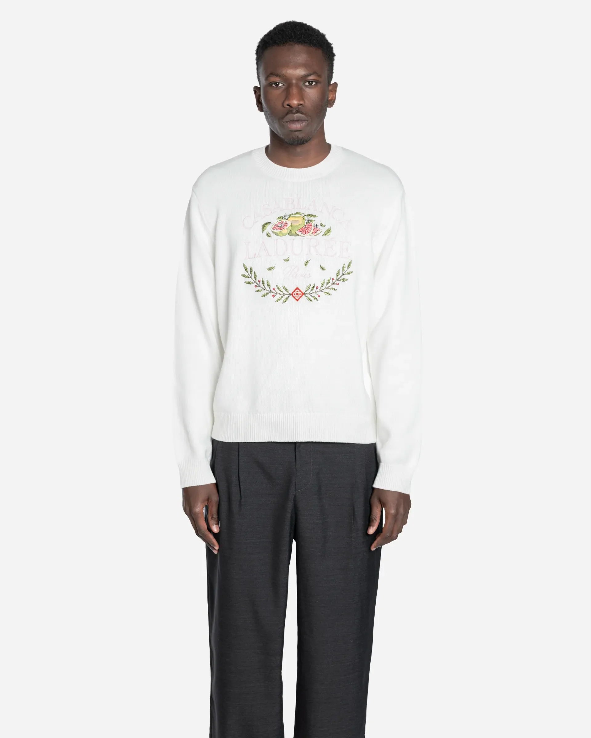 Pull Ladurée Blanc
