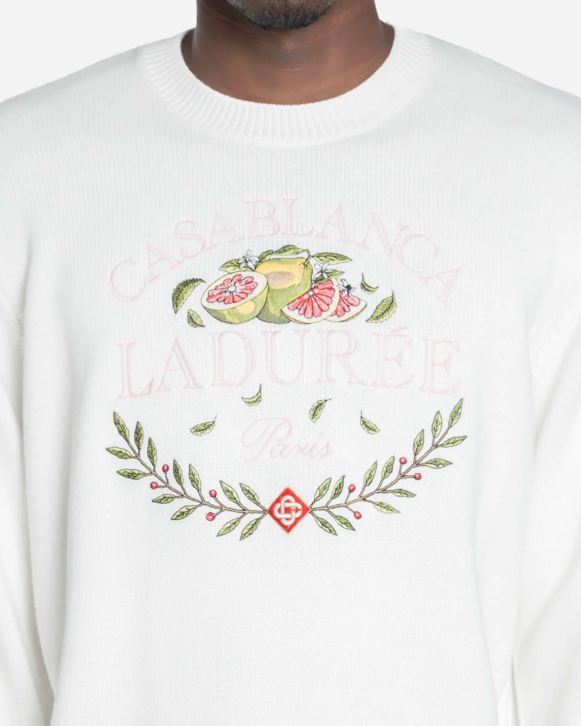 Pull Ladurée Blanc
