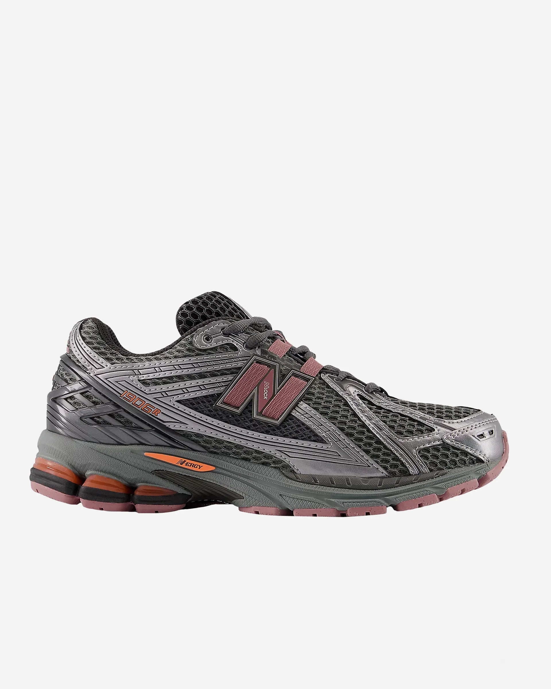 New Balance U1906R Dark Silver Metallic / Rosewood