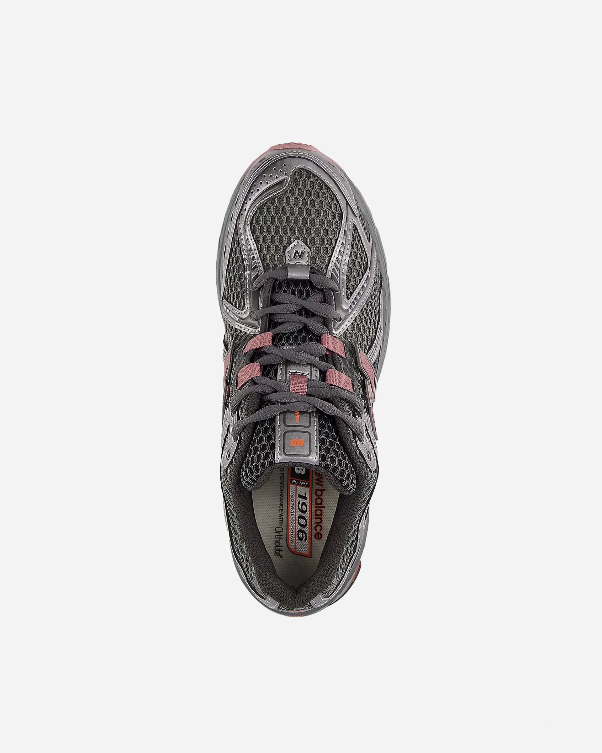 New Balance U1906R Dark Silver Metallic / Rosewood