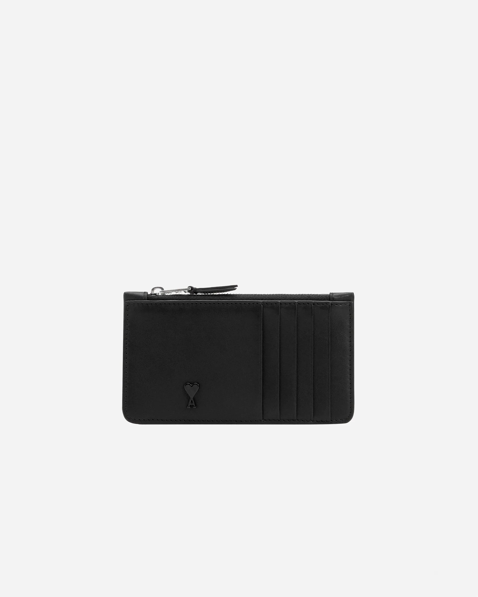 Porte-Cartes Zippé Ami de Coeur Noir